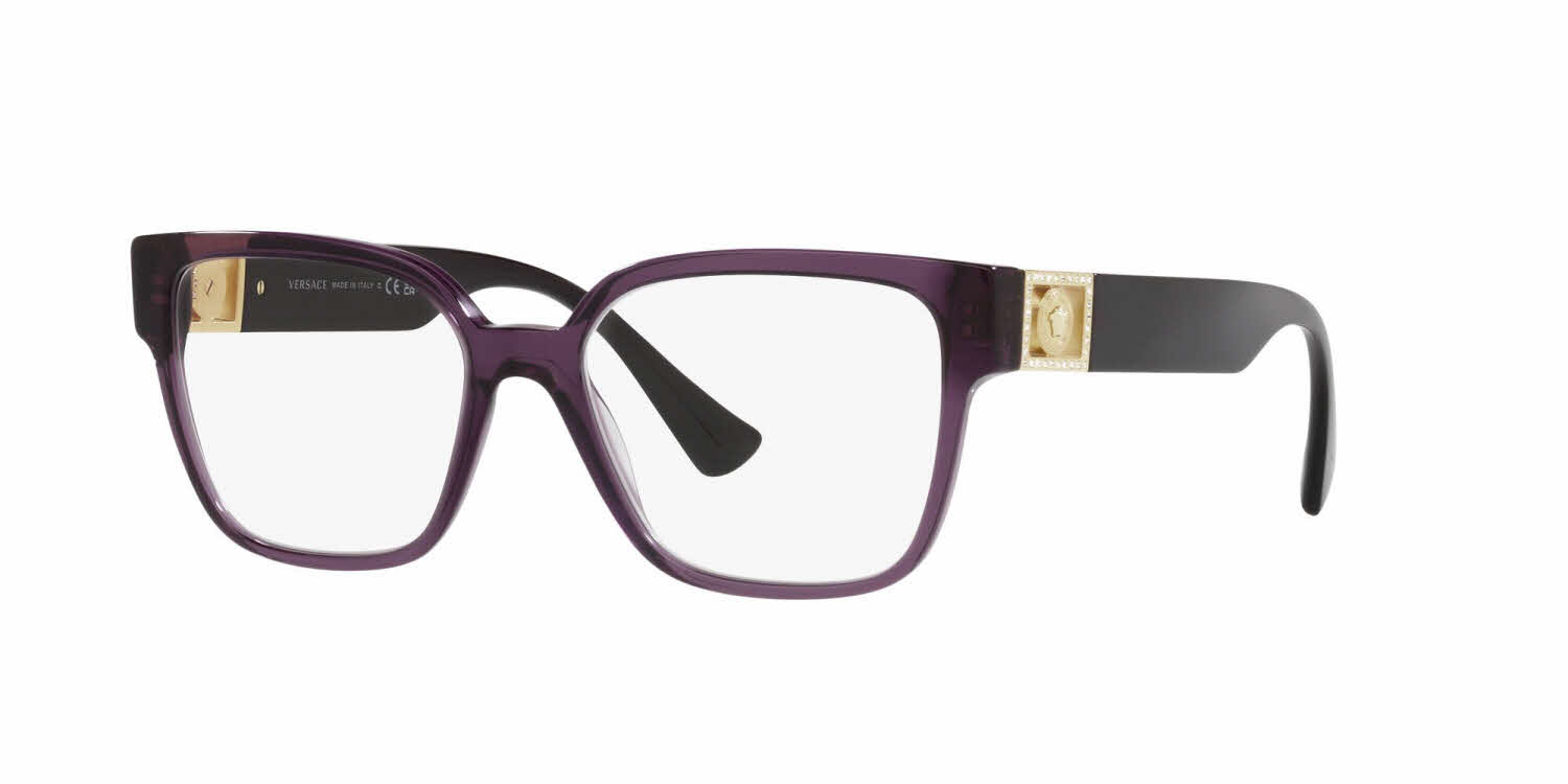  clear lens/transparent plum