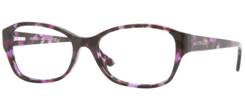  clear/violet havana