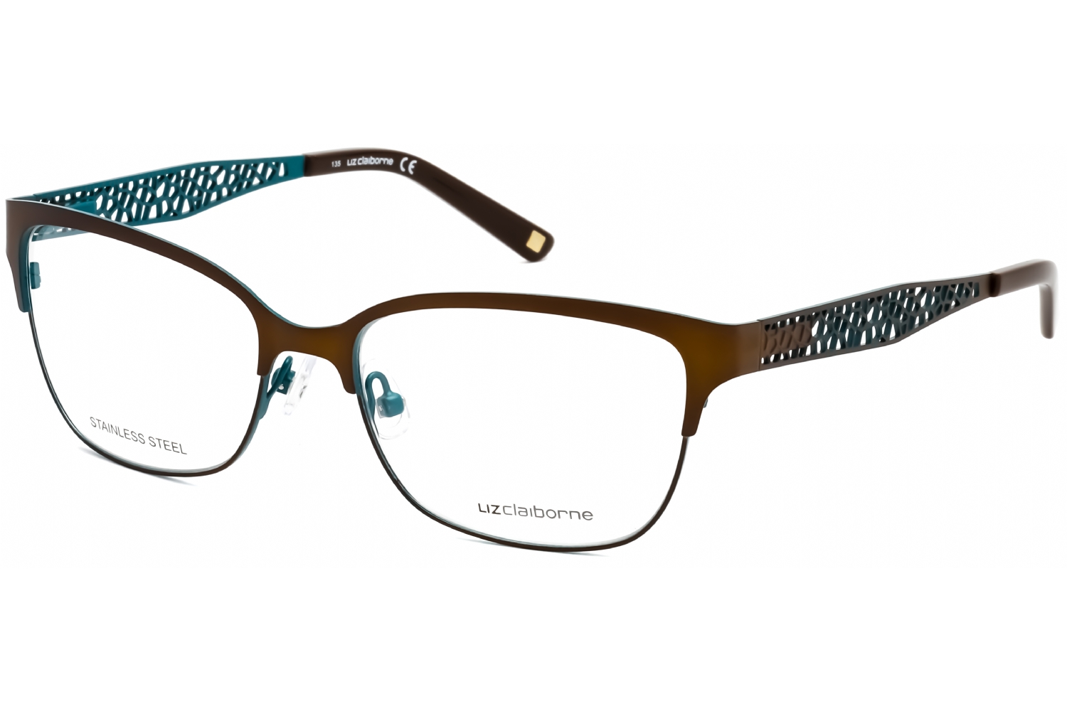  clear lens/brown green