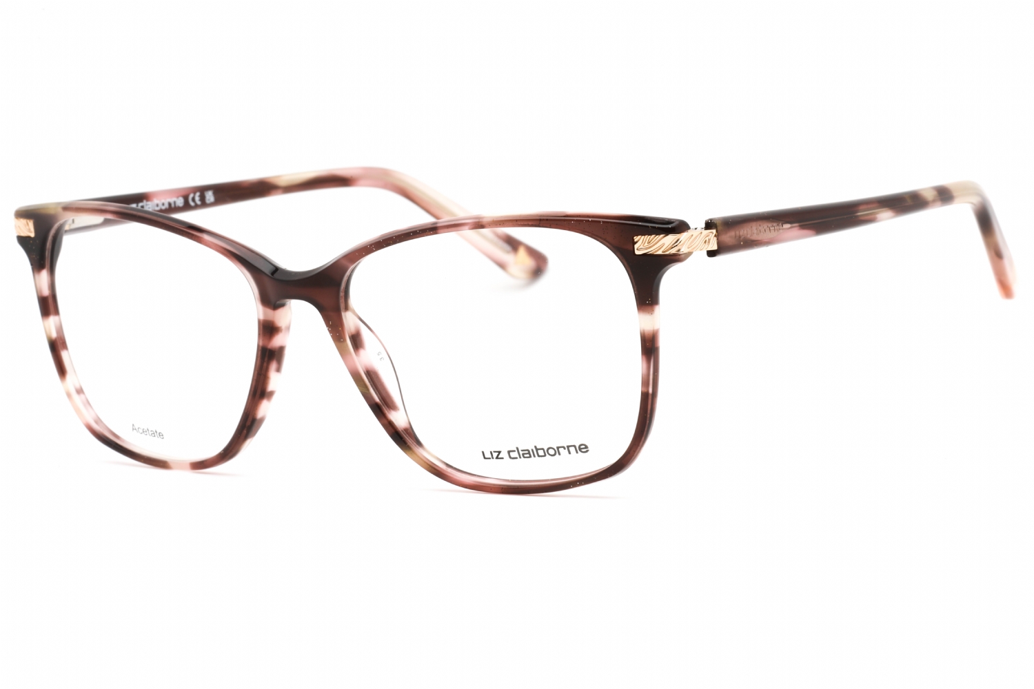  clear demo lens/pink havana