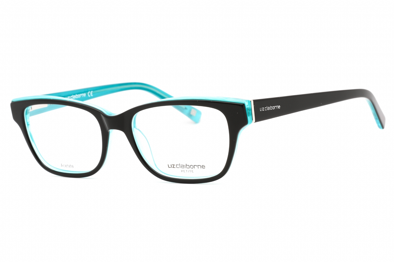  clear lens/black turquoise