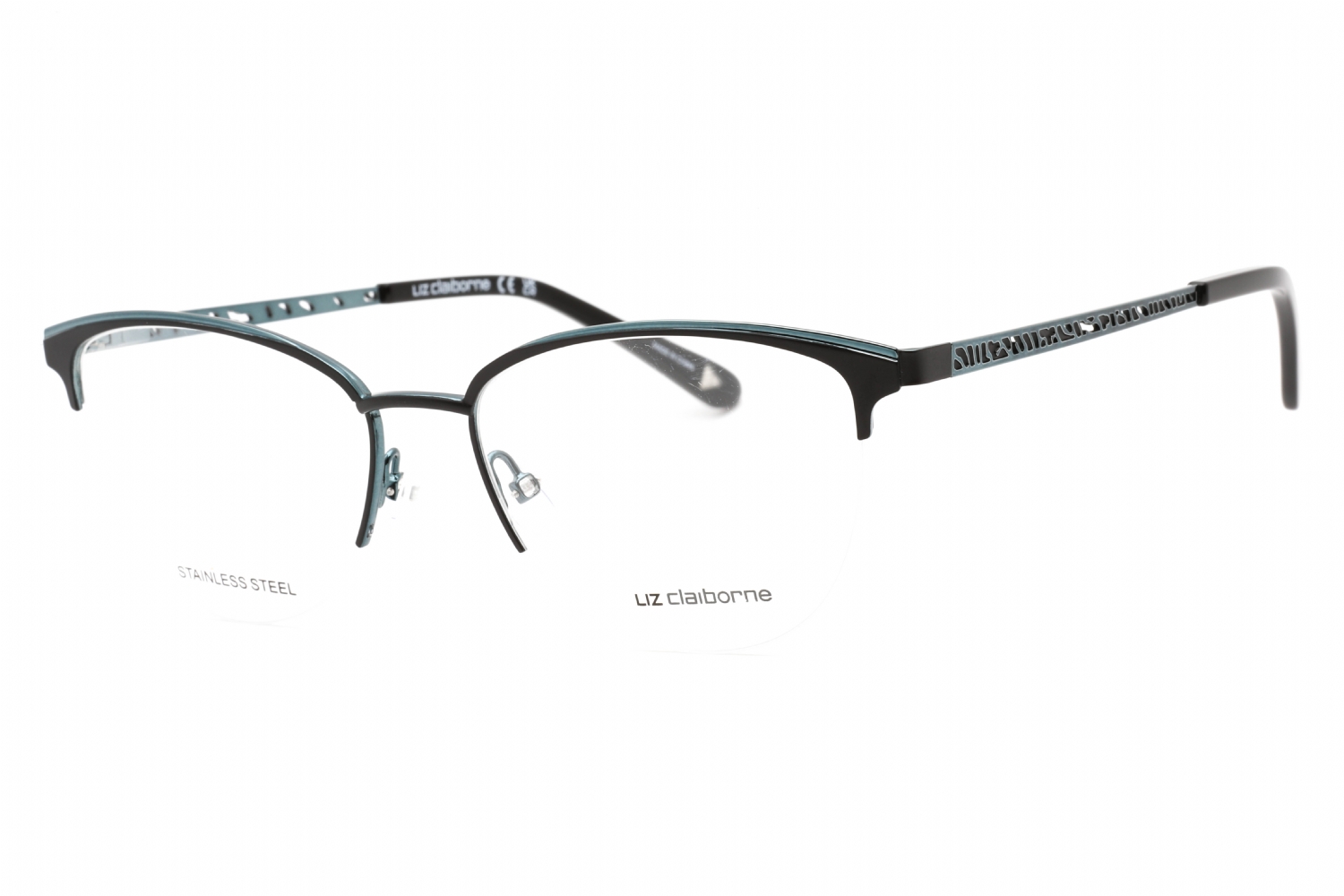  clear lens/black teal