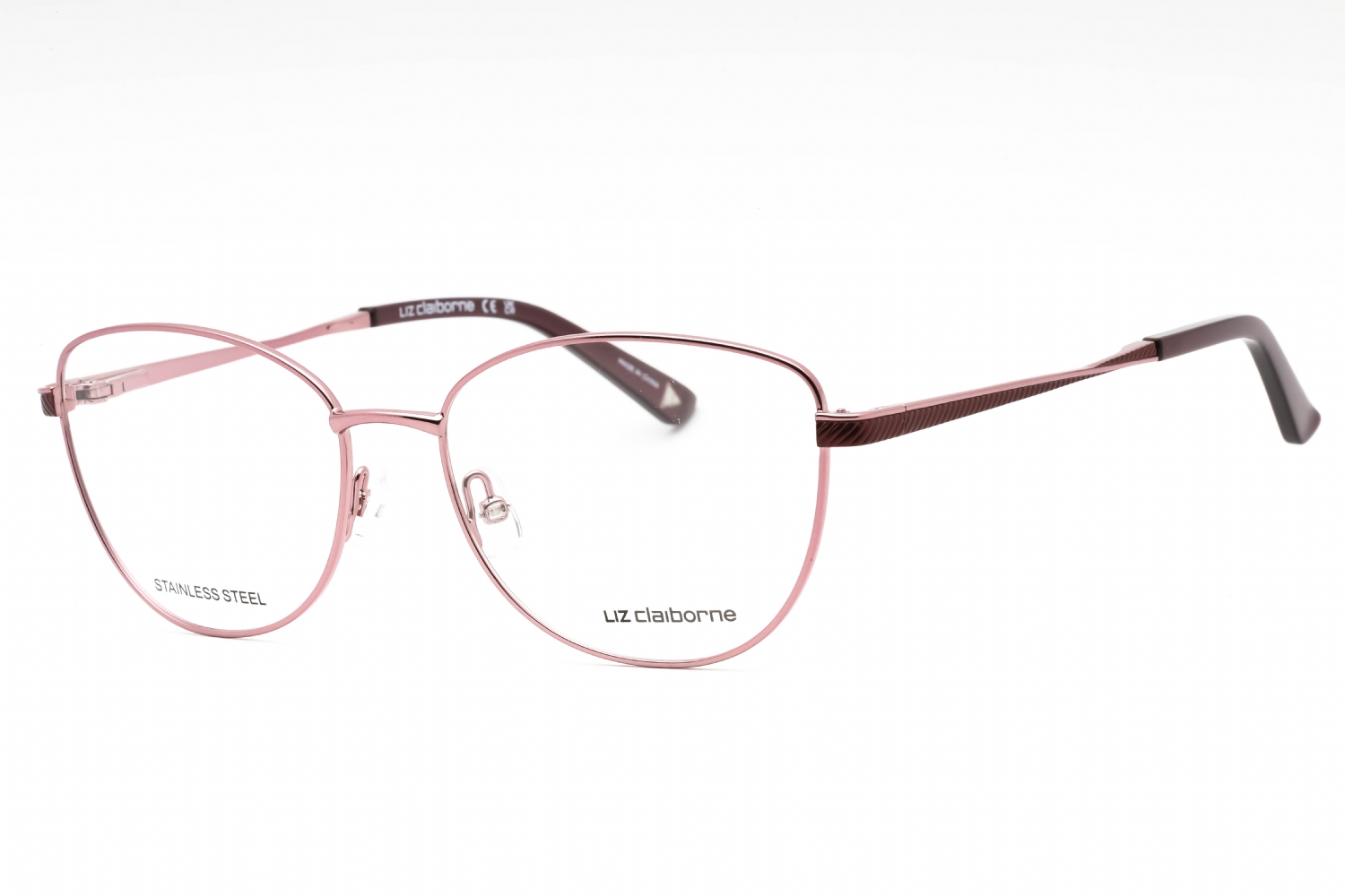  clear demo lens/light pink