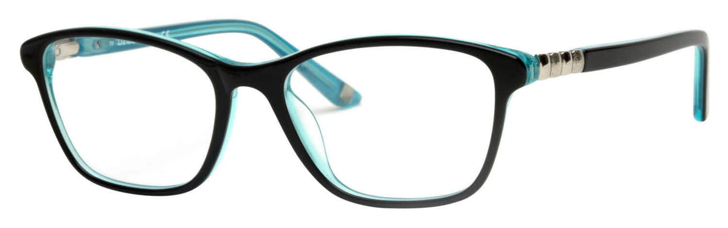  clear lens/black teal