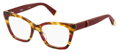  clear/red havana burgundy