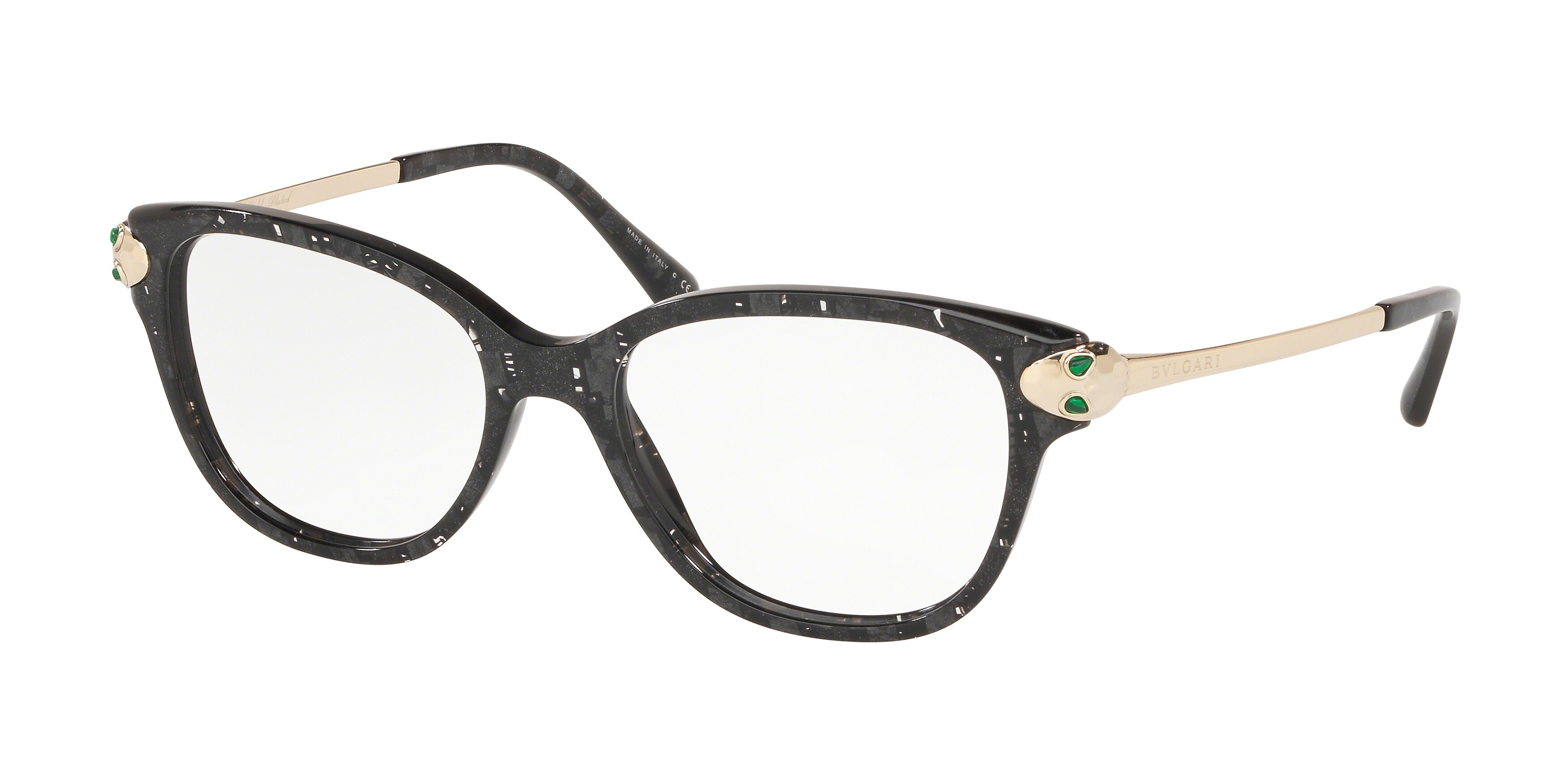  clear/black bvlgari mamba