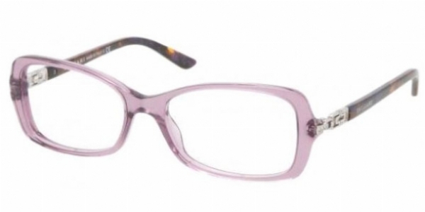  clear/transparent violet havana