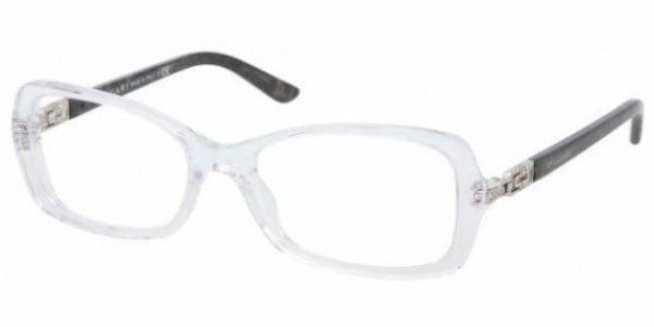  clear/crystal dark grey havana