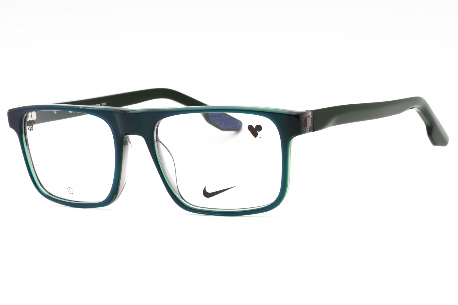  clear demo lens/navy tri laminate