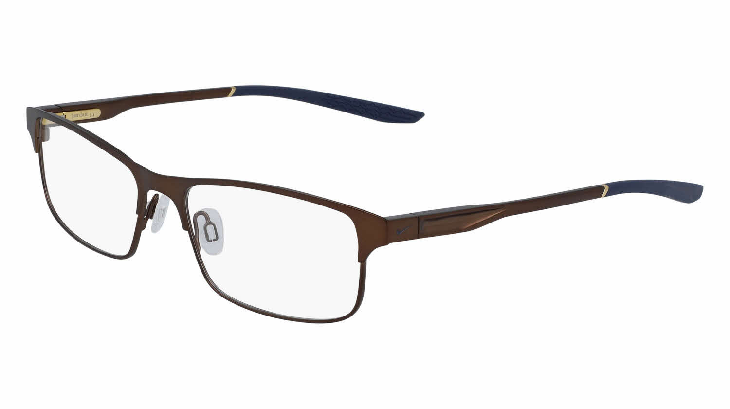  midnight navy/satin walnut