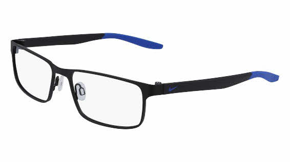  clear lens/satin black racer blue