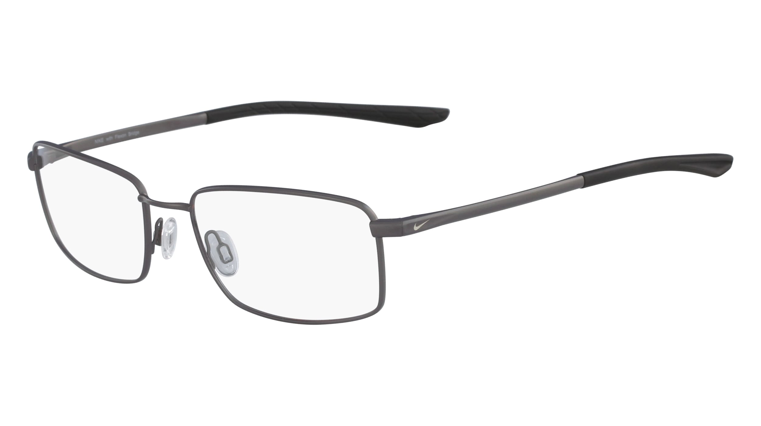  clear lenses/satin gunmetal/black