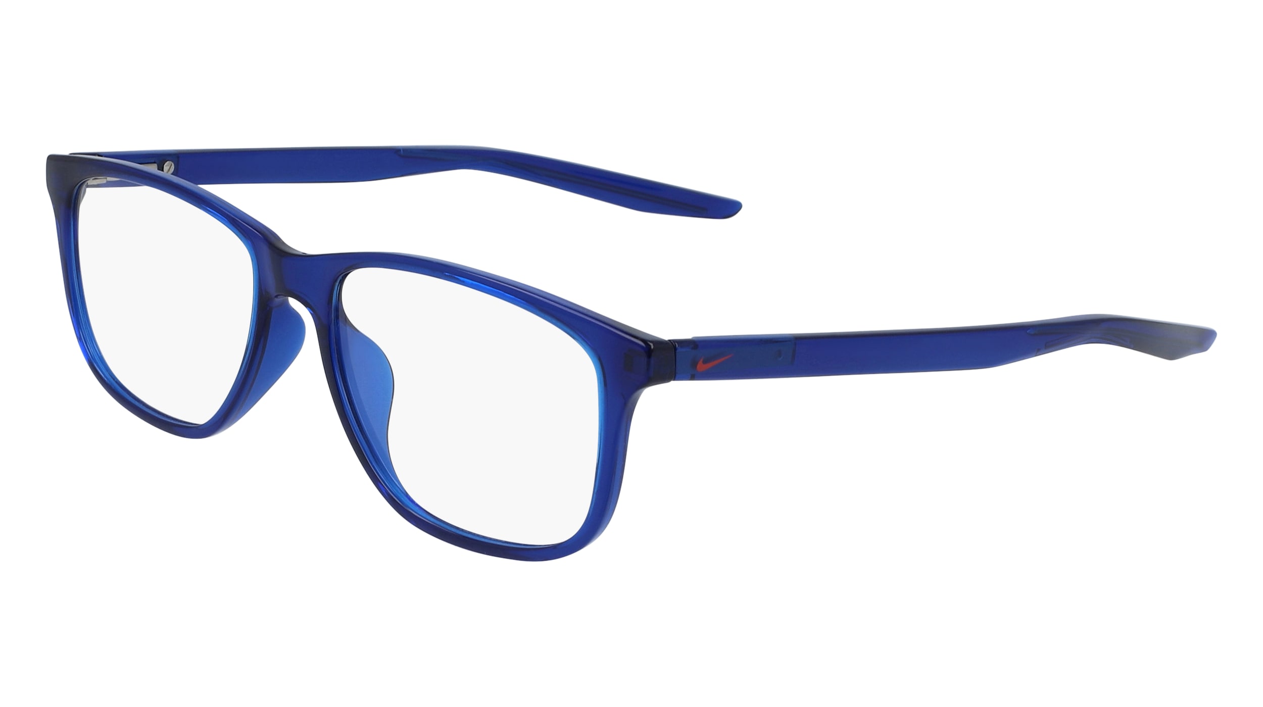  clear lenses/deep royal blue