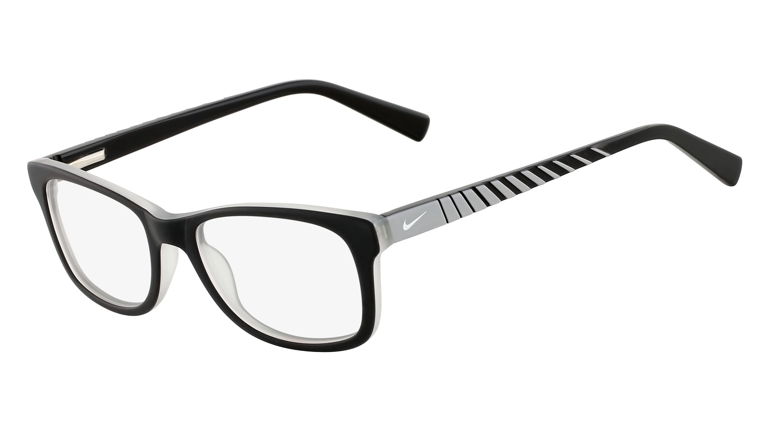  clear lenses/satin black / grey