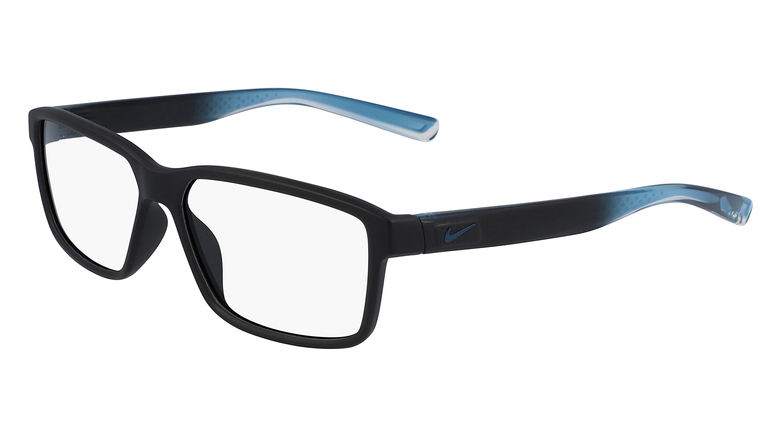  clear lenses/matte black fade