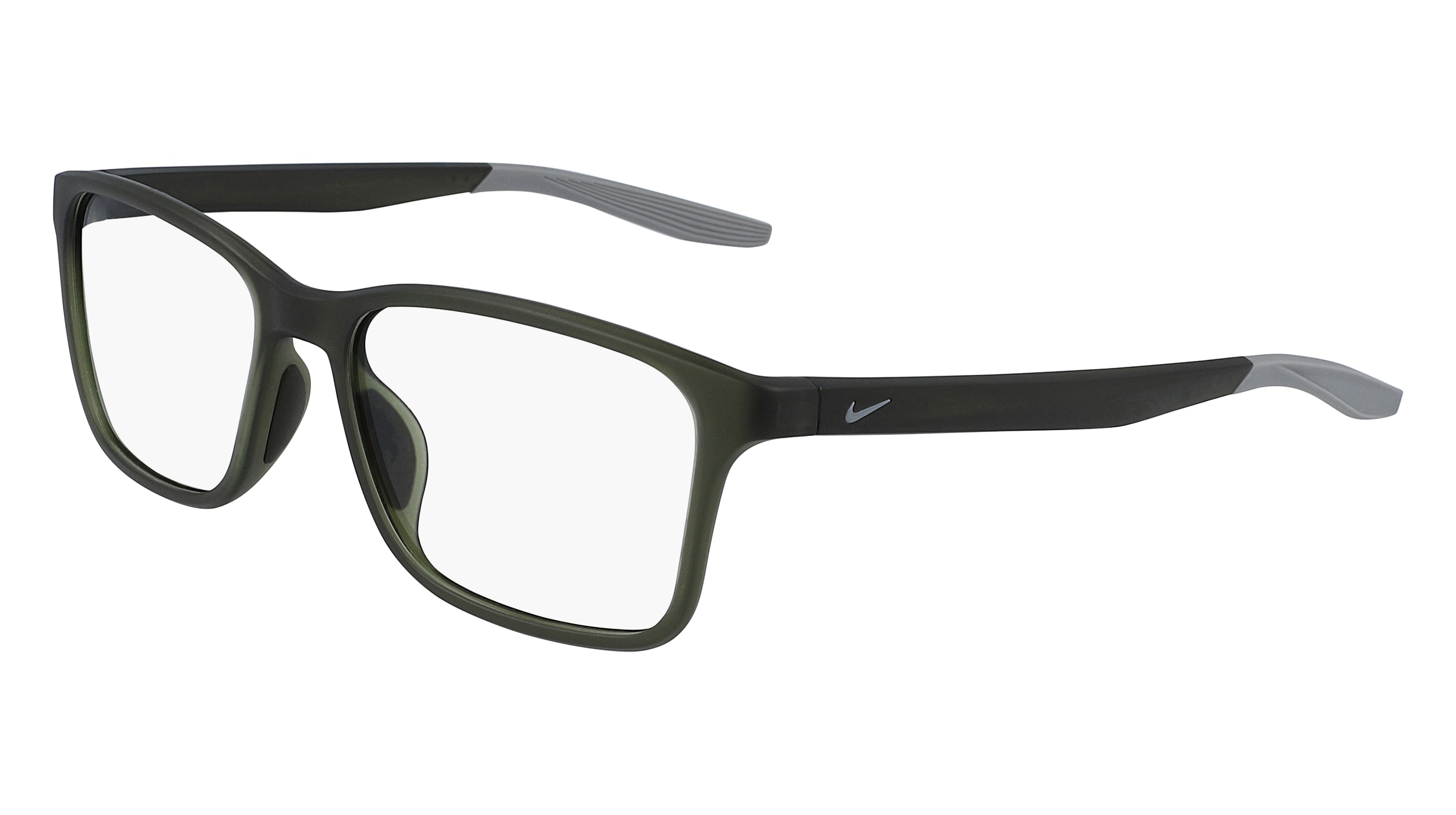  clear lenses/matte sequoia/wolf grey