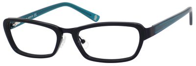  clear/black/turquoise