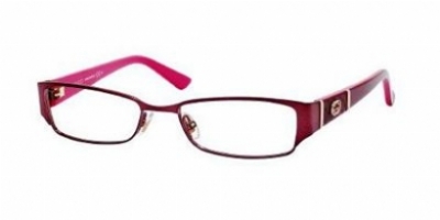  clear/burgundy red