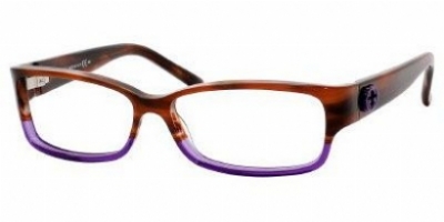  havana burgundy violet/clear