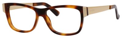  clear/dark havana/gold