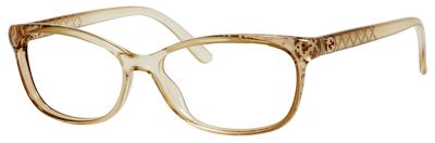  clear/beige diamond