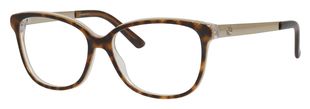  clear/havana embossed