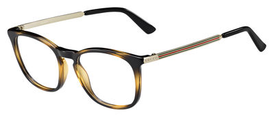  clear/light havana gold