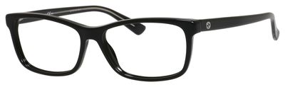  clear/black crystal