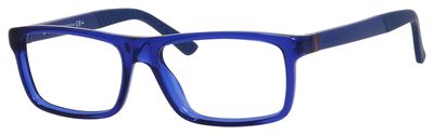  clear/matte blue