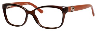  clear/brown red
