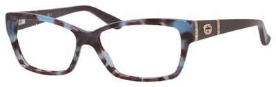  clear/havana azure burgundy