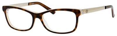  clear/havana embossed