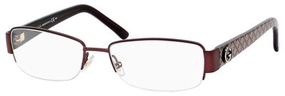  clear/bordeaux burgundy