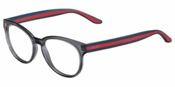 clear/grey blue red