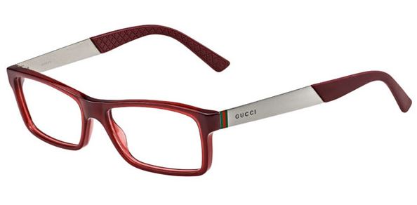  clear/ red matte ruthenium