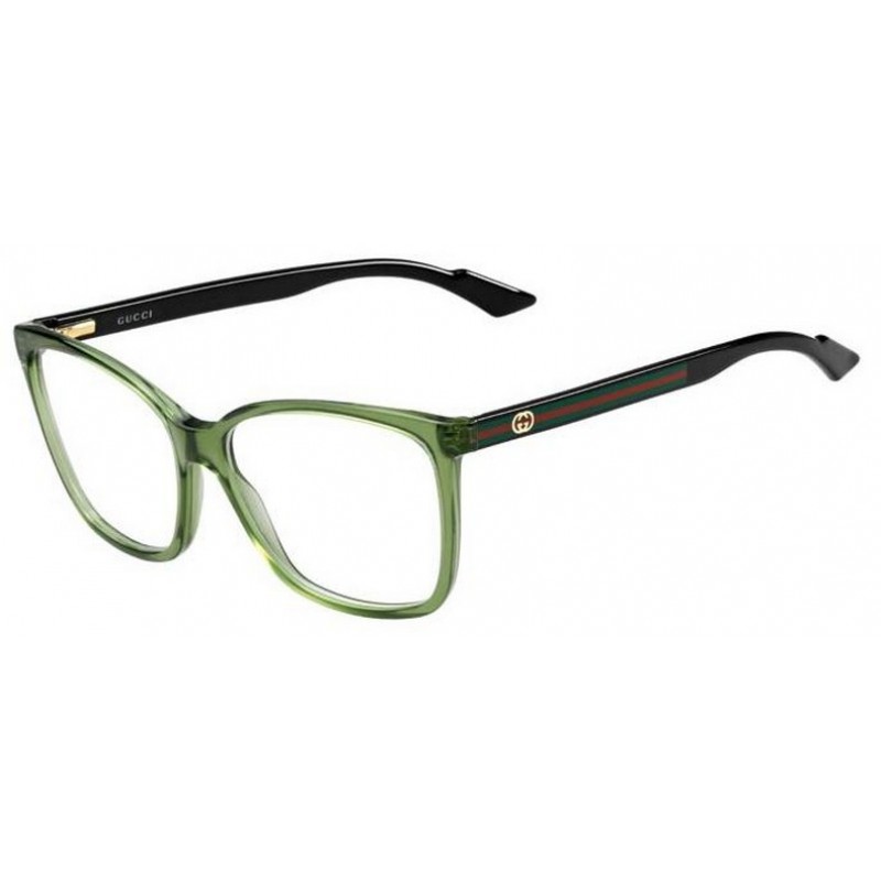  clear/green black