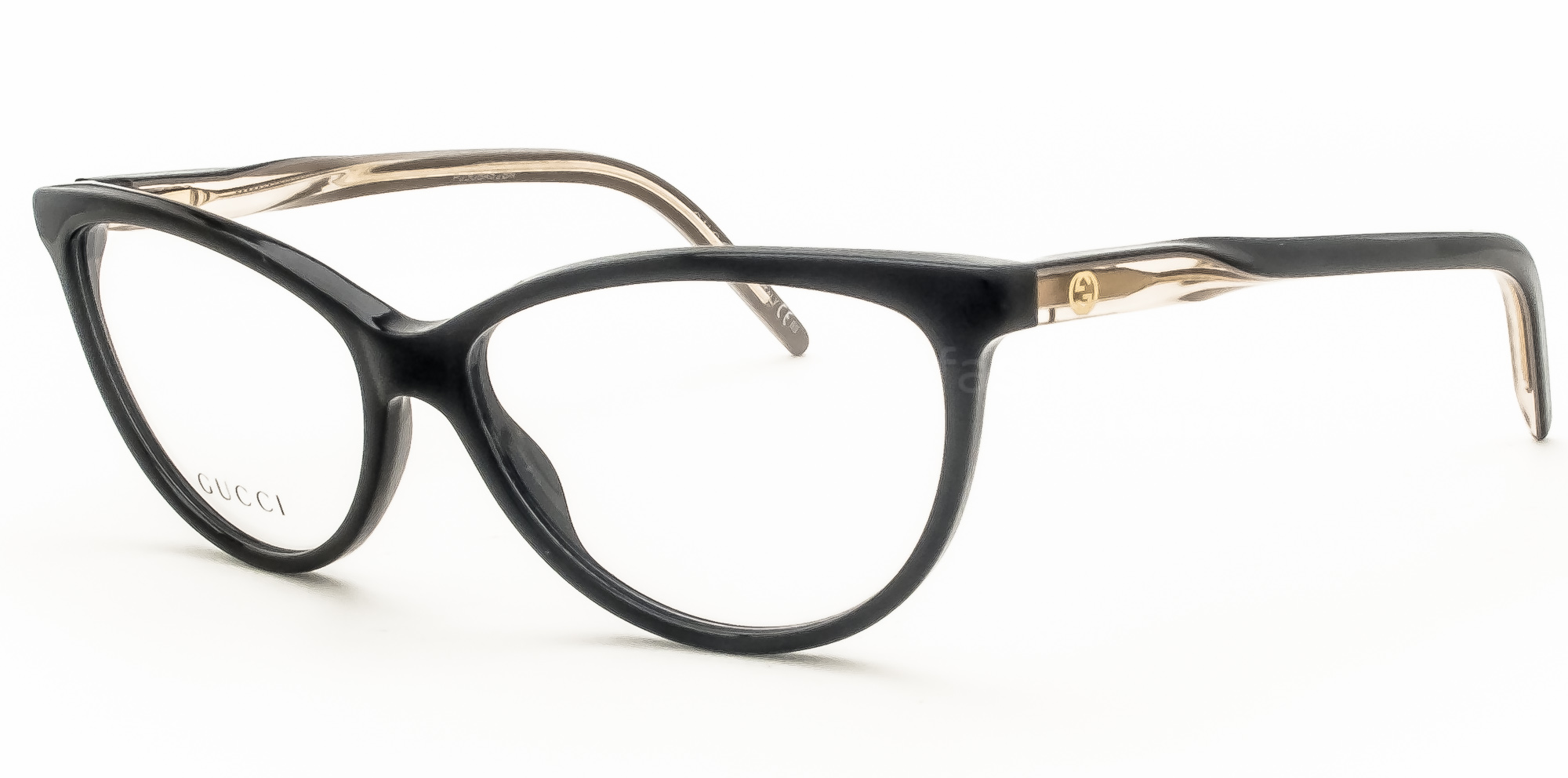  clear/ black beige