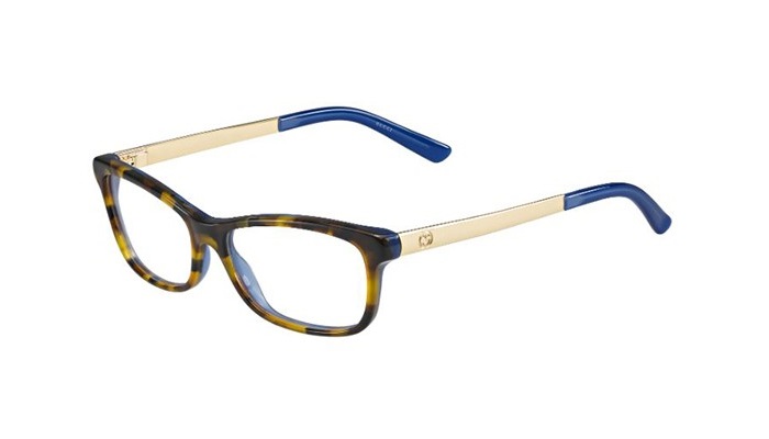  clear/havana blue