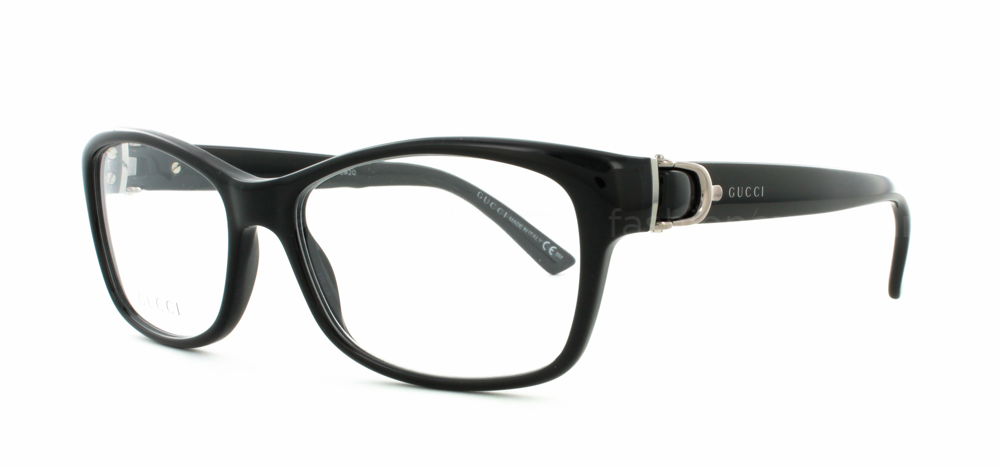  clear/ shiny black
