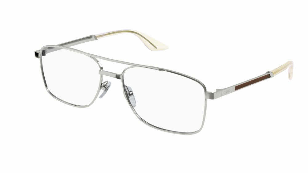  clear lens/shiny silver