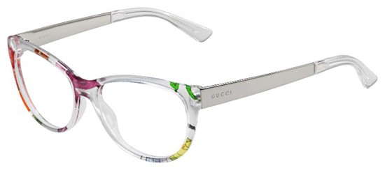  clear/crystal flora light gold