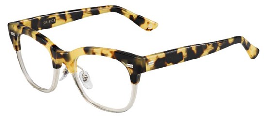  clear/spotted havana greige