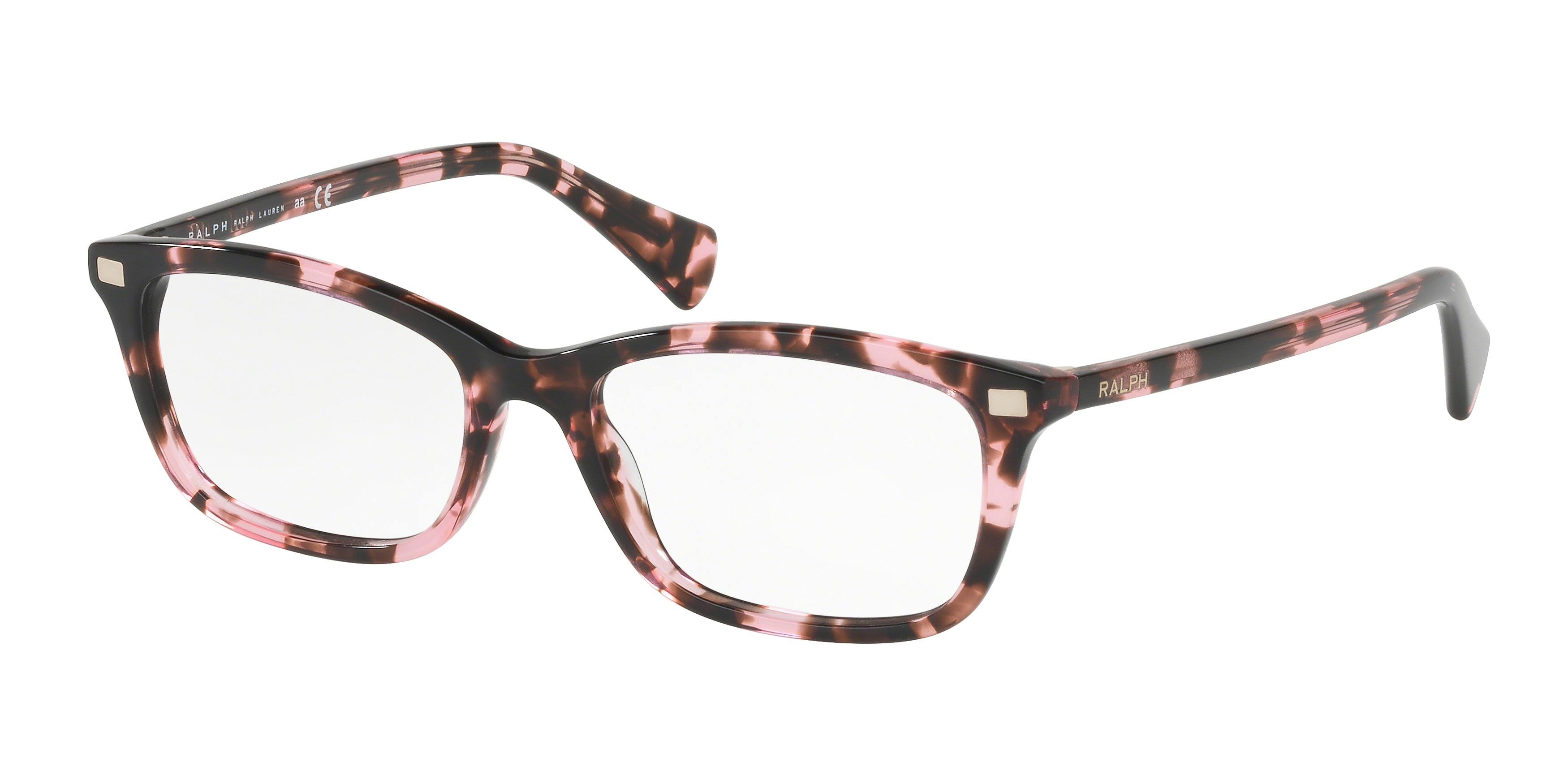  demo lens/shiny pink tortoise