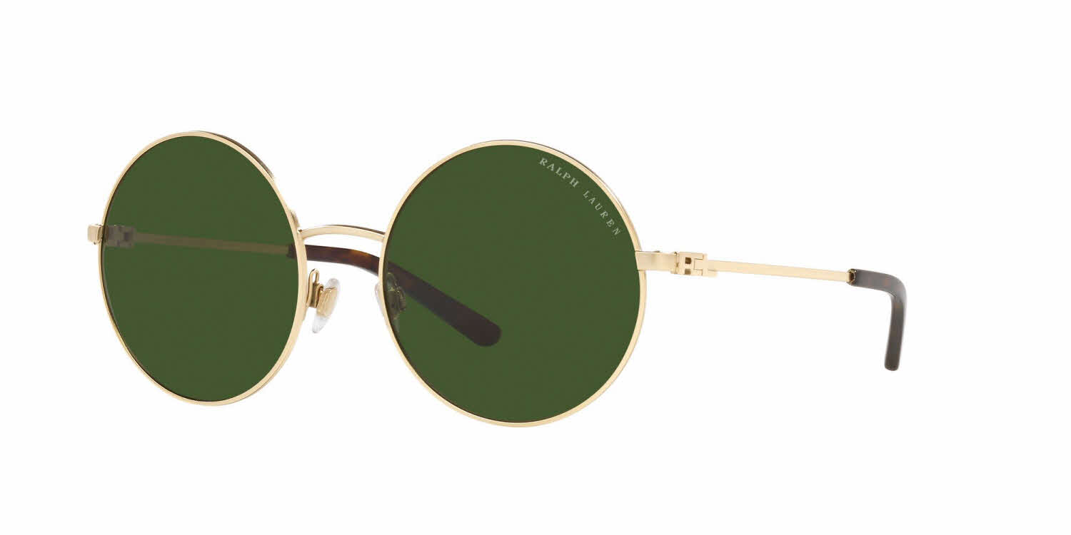  dark green lens/shiny sanded pale gold