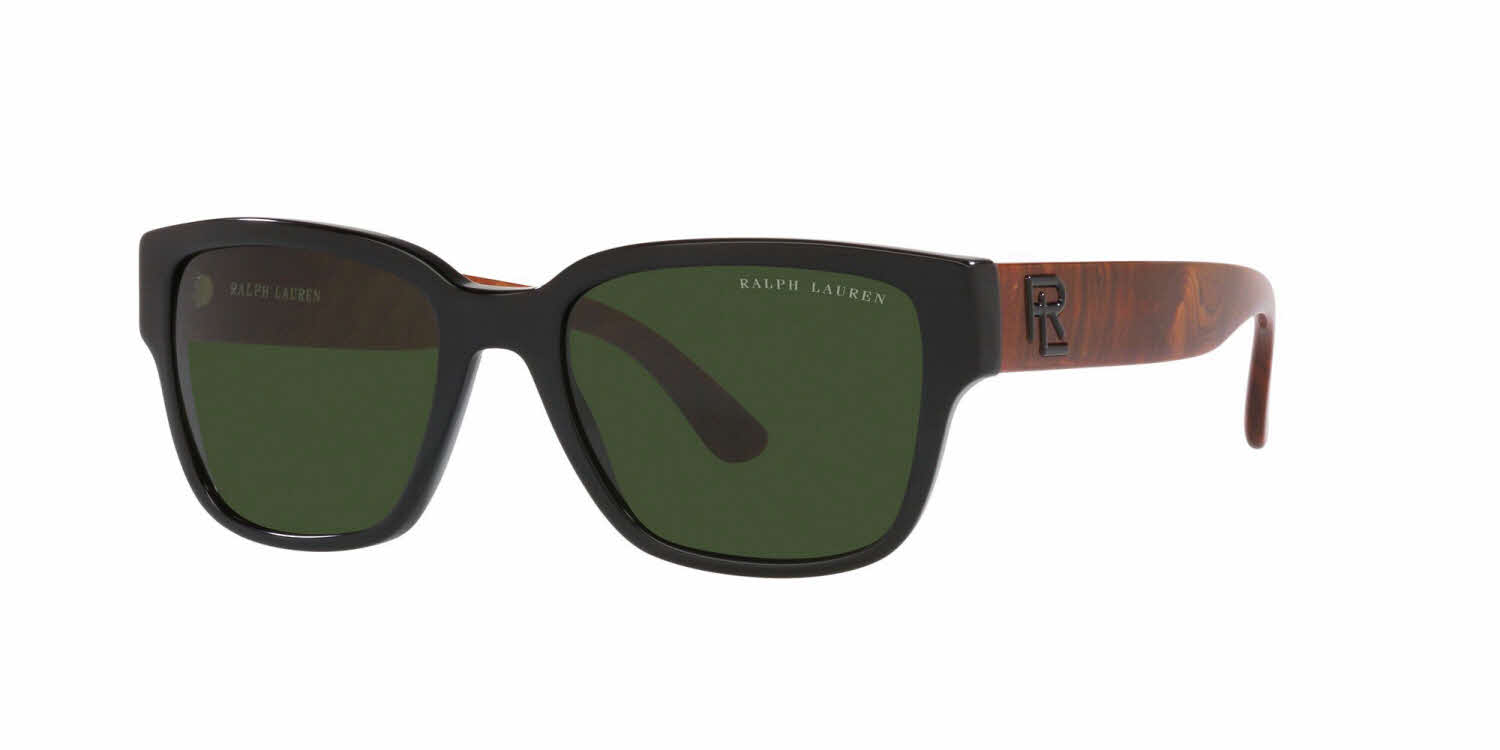  dark green lens/shiny black