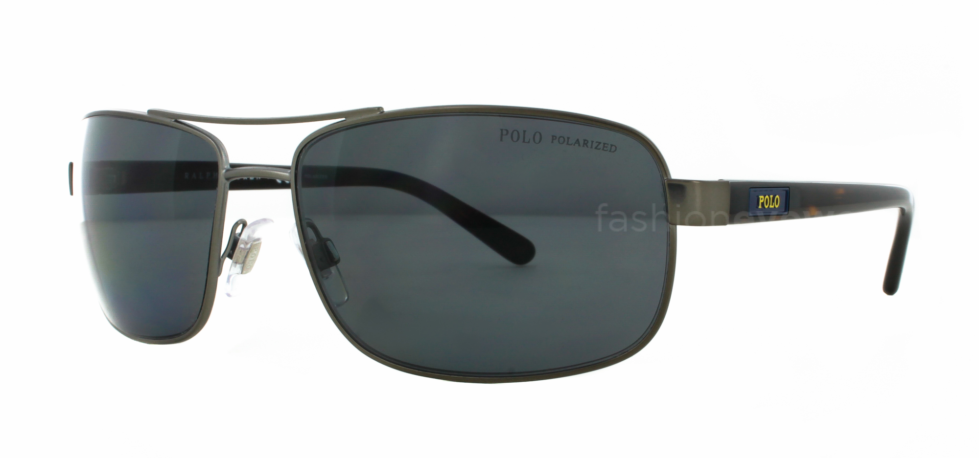  matte gunmetal/polarised grey