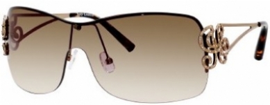  almond white/brown gradient lens