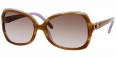 blonde lavender/brown gradient lens
