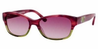  pink green/violet fade