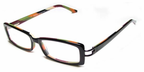  clear/black multicolor